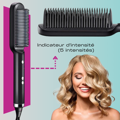 Brosse lissante | SilkPro™ Coiffez vous cheveux en un  clin d'œil