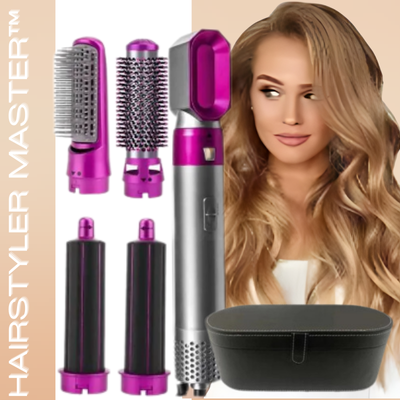 Seche cheveux boucleur | HairStyler Master™ Outil de coiffure 5 en 1