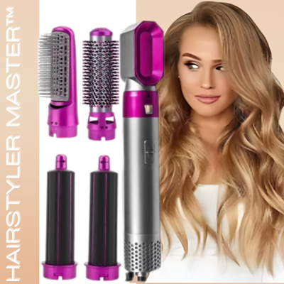 Seche cheveux boucleur | HairStyler Master™ Outil de coiffure 5 en 1