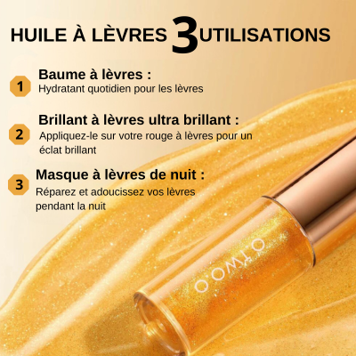 Huile à Lèvres | O.TWO O. huile à lèvres brillante & repulpante