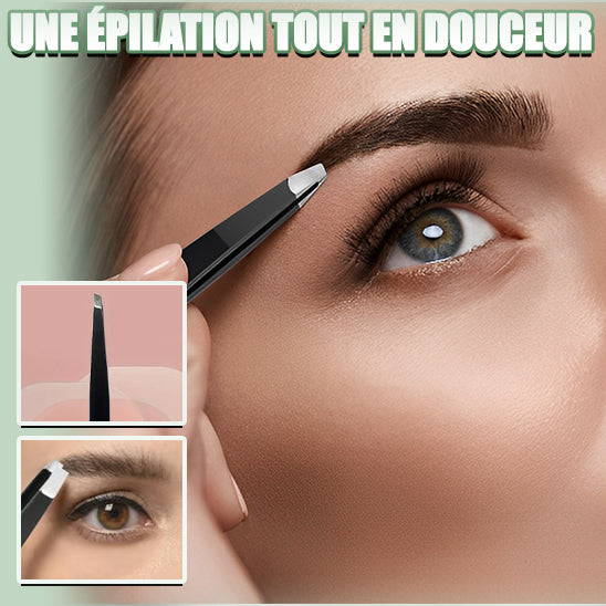 Pince a epiler les sourcils | Tweez'Me™ Lot de 4 pinces professionnelles