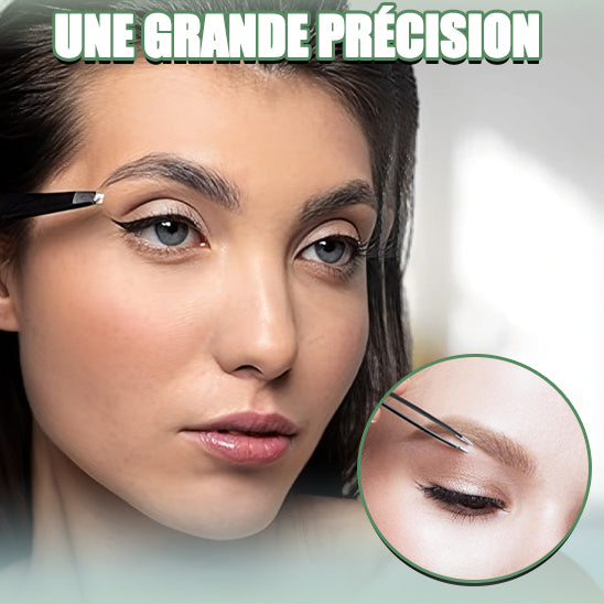 Pince a epiler les sourcils | Tweez'Me™ Lot de 4 pinces professionnelles